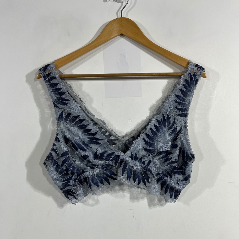 Aerie Y2K Fairy Festival Boho‎ Dainty Ethereal Floral Lace Bralette Womens XL